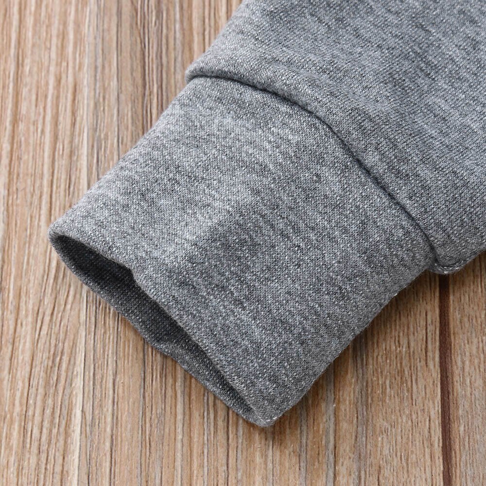 Kinderen Sweatshirt Hoodie Mode Lange Mouwen Brief Print Hooded Sweater Causale Familie Kleding Sudadera Mujer #2D30