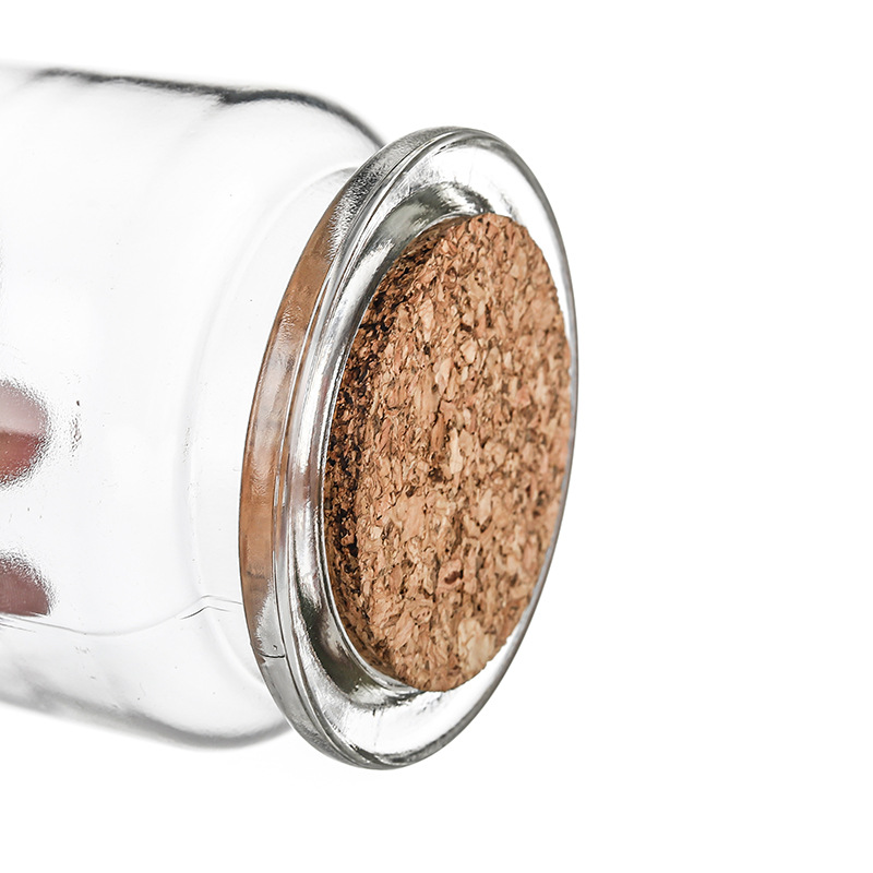 Frasco de vidro pequeno clássico com tampa mini frasco de mel com cortiça para wdings e festas farmacêuticos diy artesanato doces pudim iogurte