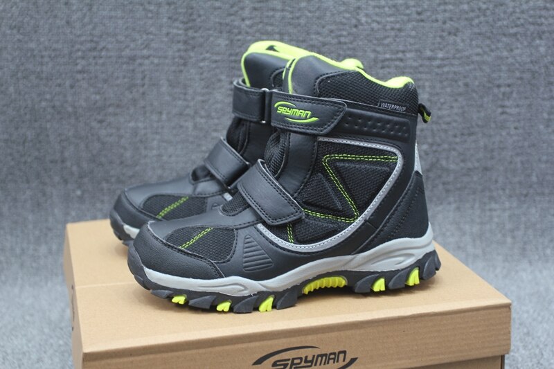 Mishansha Winterschoenen voor kinderen, gevoerd, voor jongens en meisjes, maat 24-38, bruin, 33 EU Mishansha Winterschoenen voor kinderen, gevoerd, voor jongens en meisjes, maat 24-38, bruin, 33 EU