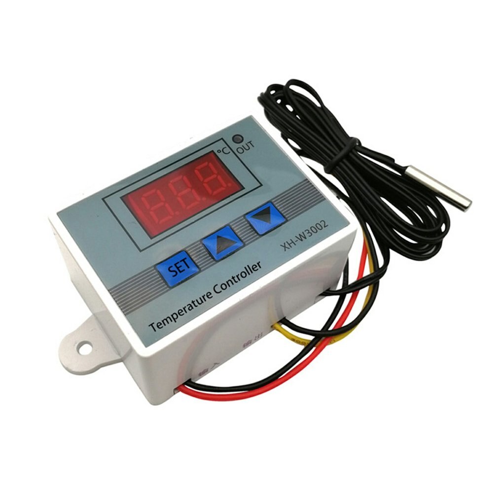 XH-W3002 W3002 Ac 110V-220V DC24V DC12V Led Digitale Thermoregulator Thermostaat Temperatuurregelaar Schakelaar Meter