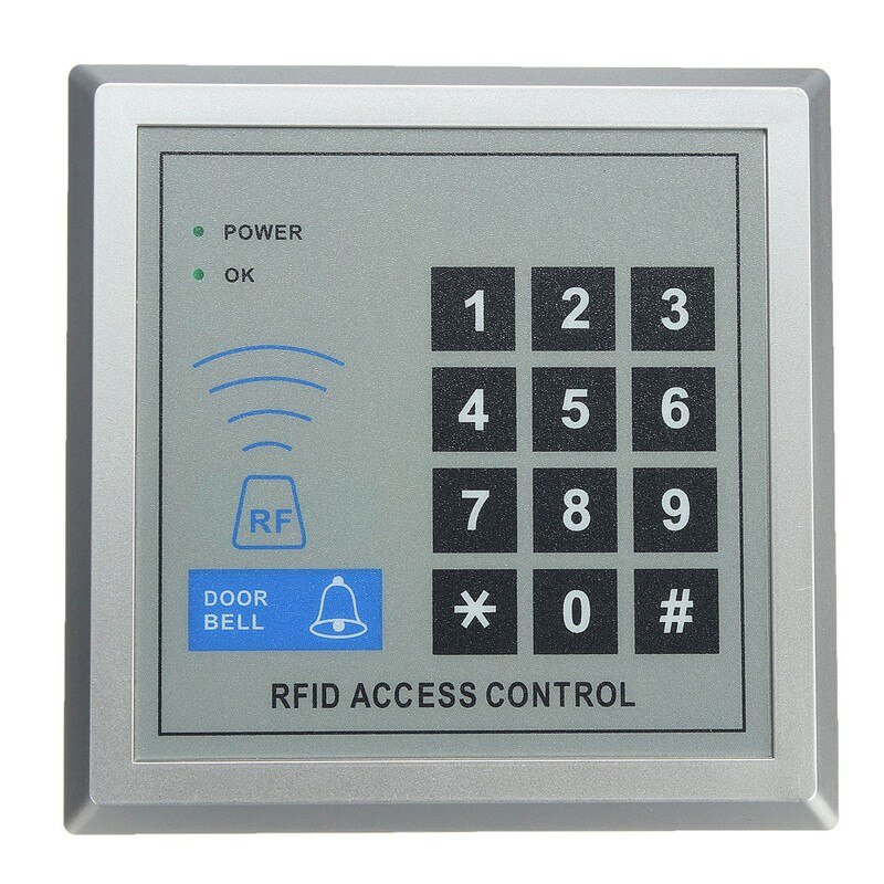 125khz RFID Keypad access control system digital keyboard door lock controller RFID card reader 5ps cards Access Control Keypads