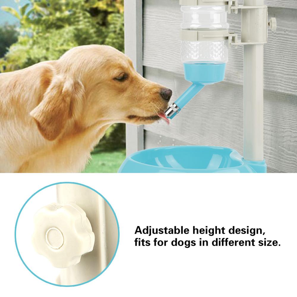 Pet Food Bowl Stand Kat Bowls Auto Verstelbare Inclinable Huisdier Kat Drinkwaterfontein Eten Water Dispenser Huisdier Kom Feeder Hond kom