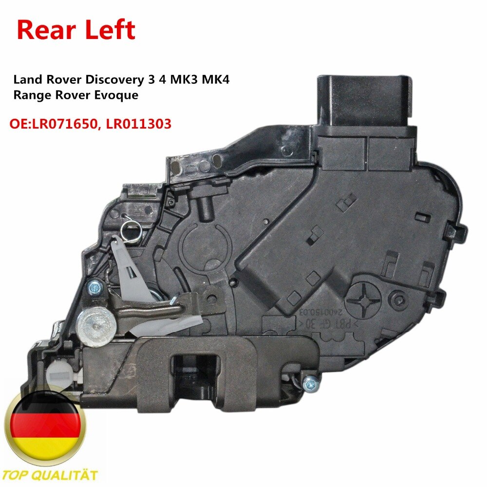 Actionneur de verrouillage de porte arrière gauche, accessoire pour Land Rover Discovery 3 4 MK3 MK4, Range Rover Evoque LR071650, LR011303, AP03
