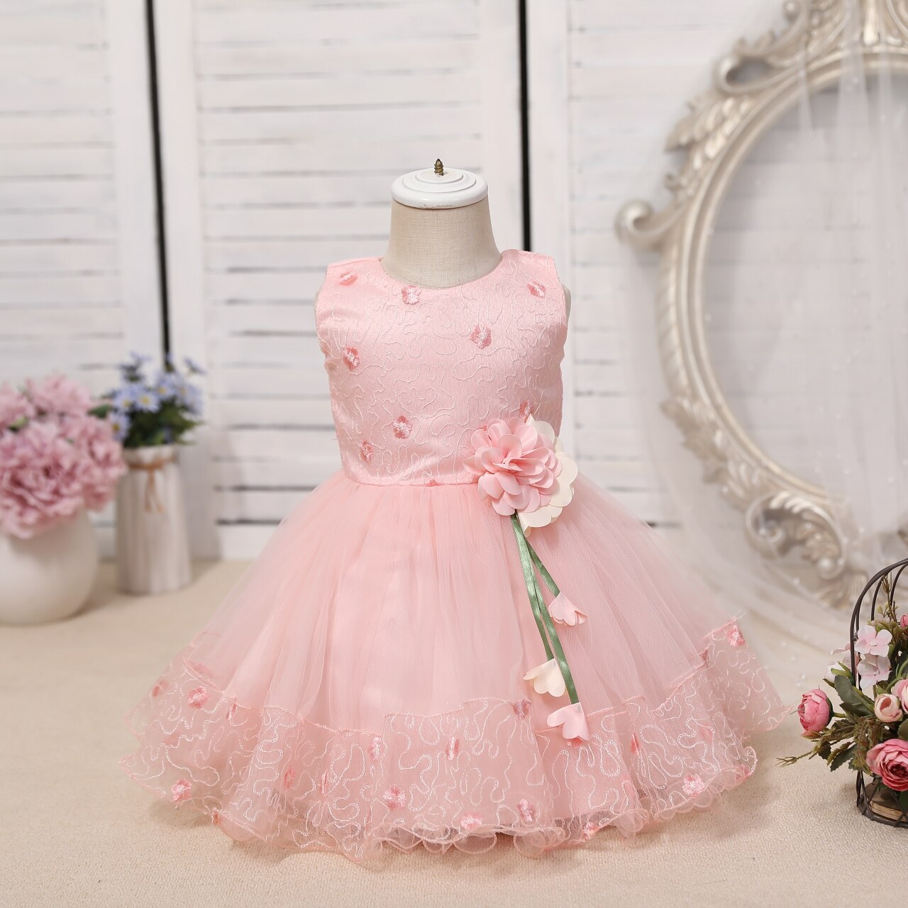 Costume d&#39;été Style coréen pour enfants, robe de fête d&#39;anniversaire pour enfants, vêtements de lavage pour filles d&#39;un an