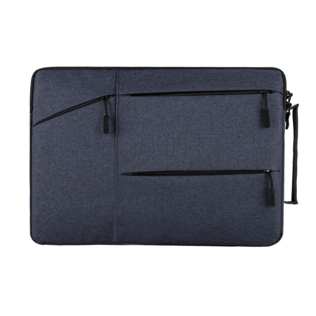 Protective Laptop Sleeve Shoulder Bag Carrying Case For Hp Pro 12 13 15 Inch, Macbook Air, Asus, Acer, Lenovo, Dell: navy-12 INCH