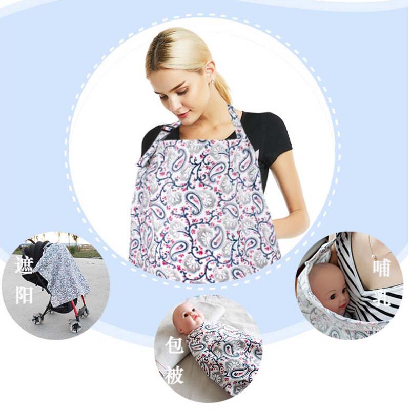 Fotelik samochodowy dla dziecka baldachim chusta robić karmienia wielofunkcyjny elastyczne nieskończoność szalik karmienie piersią pokrowiec na wózek sklepowy pokrowiec na wysokie krzesło