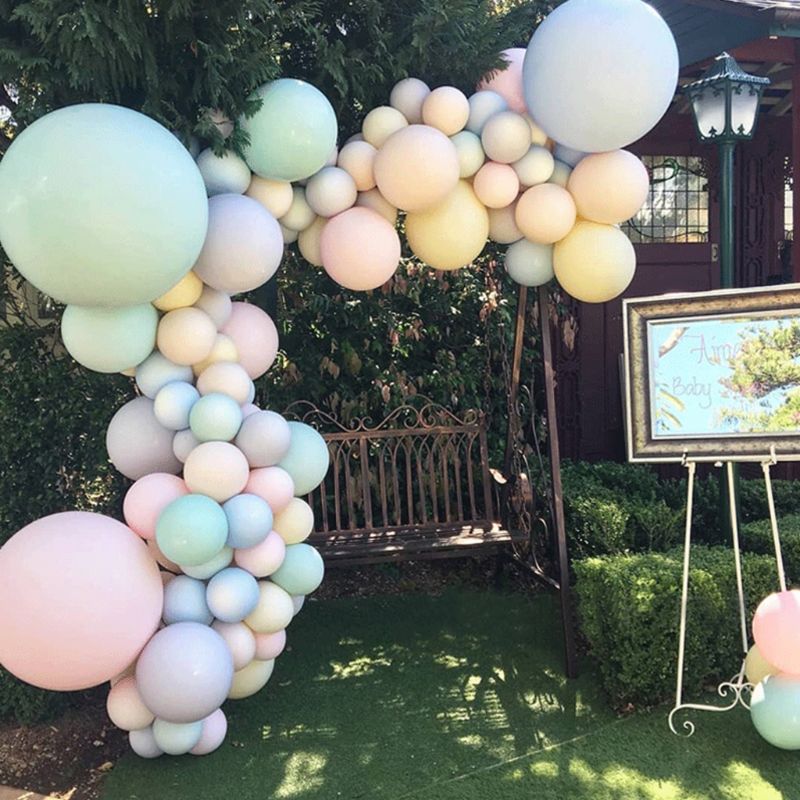 Balloon Arch Kit Balloon Garland Decorating Strip Kit 2 Rolls Balloon Single Hole Tape Strips , Balloon Double Hole Tape Strips