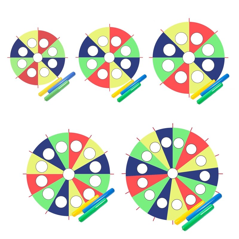 2/3/4/5/6 Meters Kindergarten Whack-a-Mole Rainbow Umbrella Children Interactive Game Props Nursery Sensory Integration Training