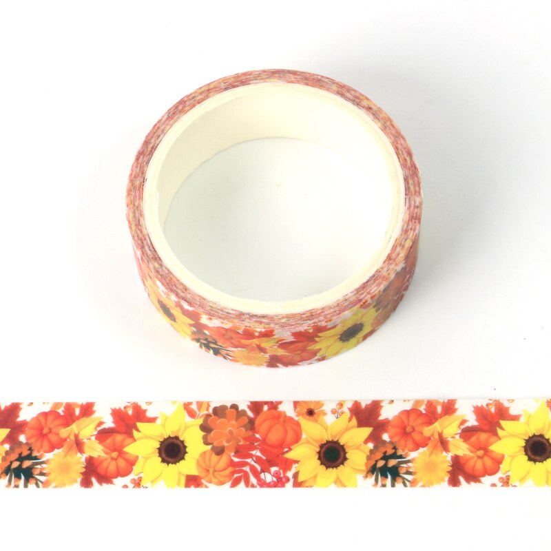 1PCS Decor Cute Washi Tape Animal Set Dog Cat pig fox sloth woodpecker DIY Planner Masking Tapes School Office Supply: E3