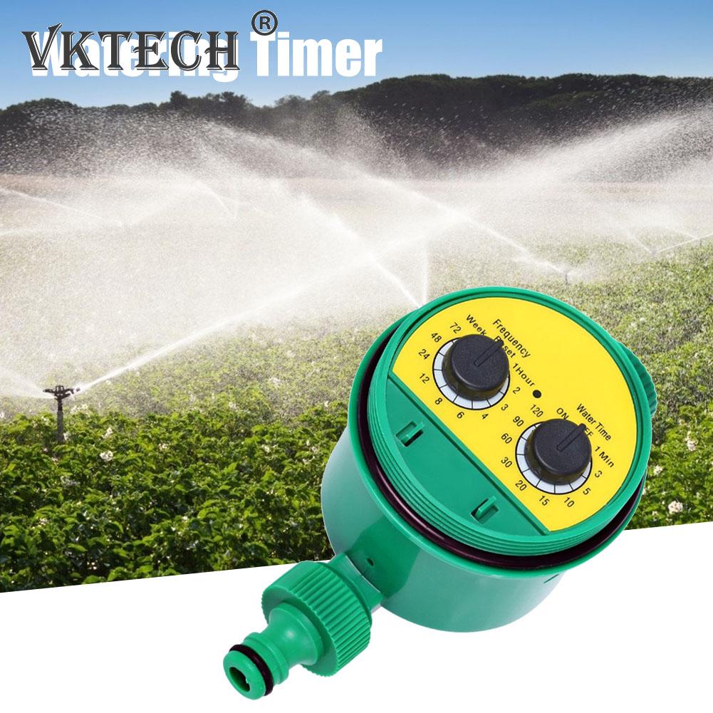 Two Dial Automatic Watering Timer Electronic Garden Faucet Irrigation Controller Home Garden Irrigation Controller