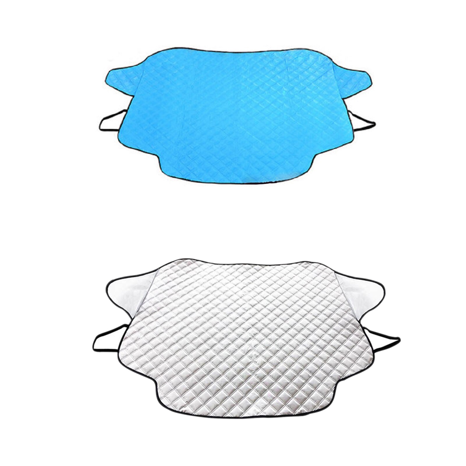 Car Windshield Snow Cover, 147 x 116 cm Frostguard Windshield Cover, Windshield Snow Ice Cover with 3 Layers Protection and Uniq