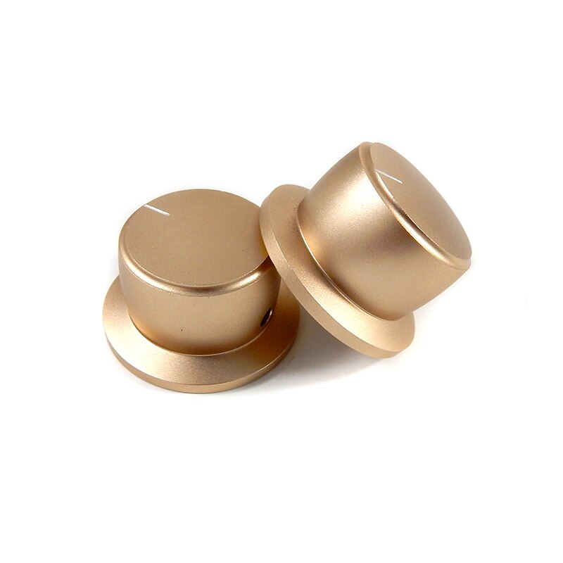 Aluminum Volume knob for amplifier 1pcs Diameter 44mm Height 25mm amplifier Potentiometer knob