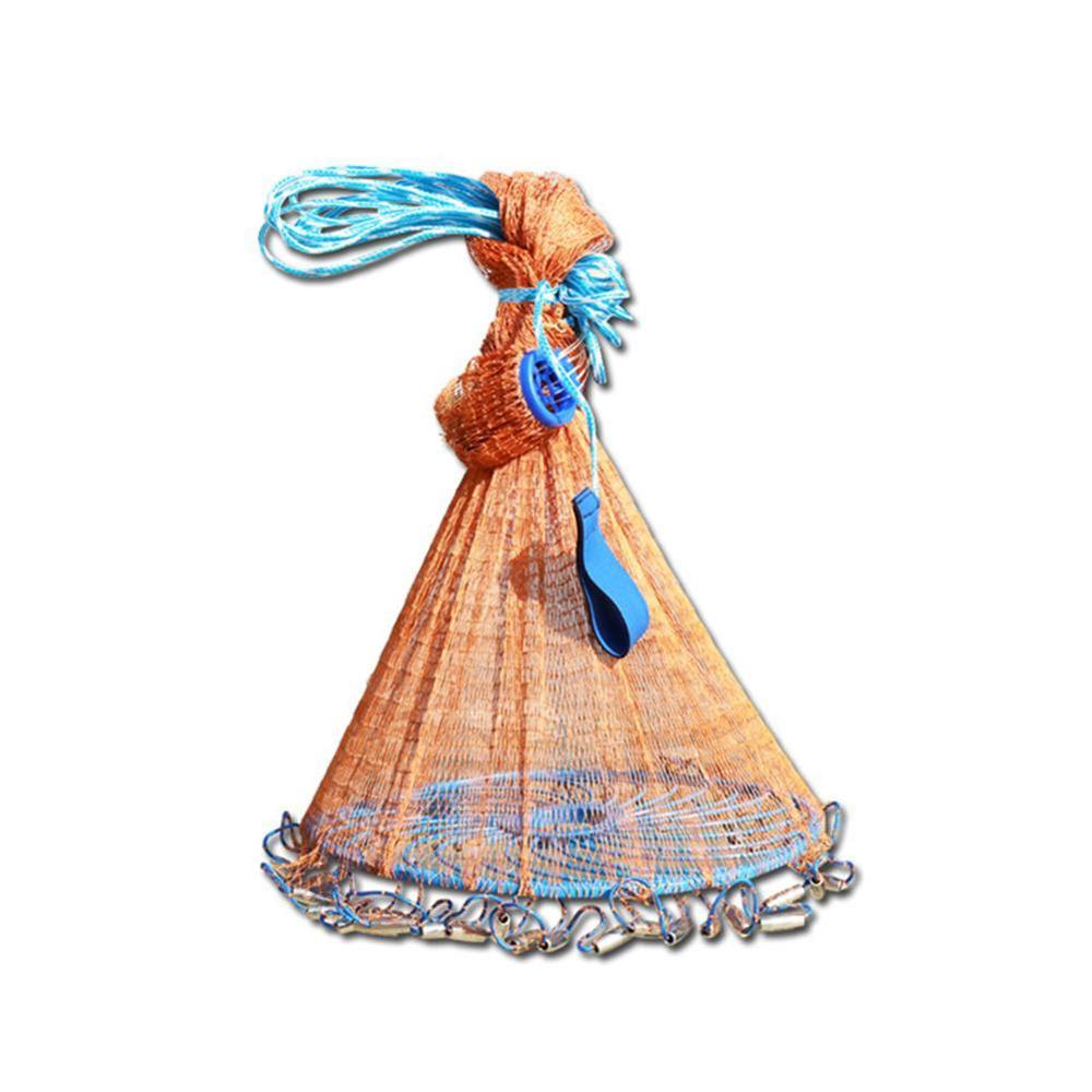 Amerikaanse Flying Disc Hand Gooi Net Met Flying Disc Hoge Gegoten Vissen Vissen Sterkte Netto Gooi Netwerk Fly X1V4