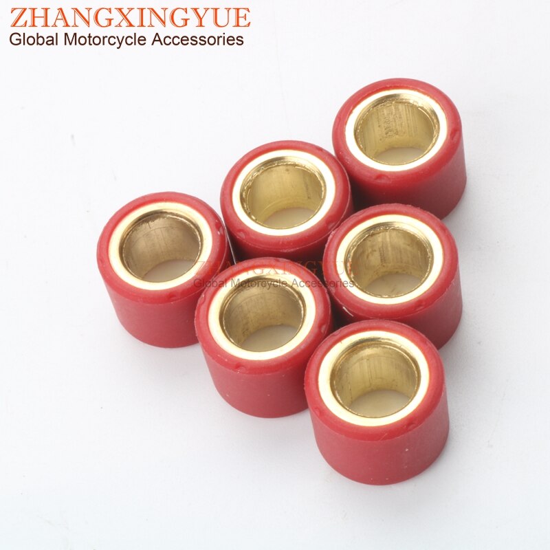 Poids variateurs haute Performance ronds | 15x12mm 4.5 à 6.5 grammes, ensemble pour MBK Booster 100 99-01 Nitro 100 00-02 Ovetto 100 00-02