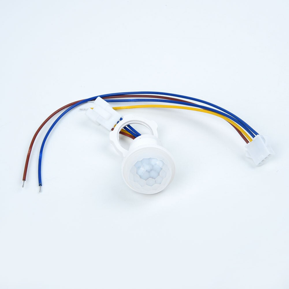 110/220V 40W 20mm Hole PIR Infrared Body Motion Sensor Control Switch Automatic Light for energy-saving LED fluorescent lamp