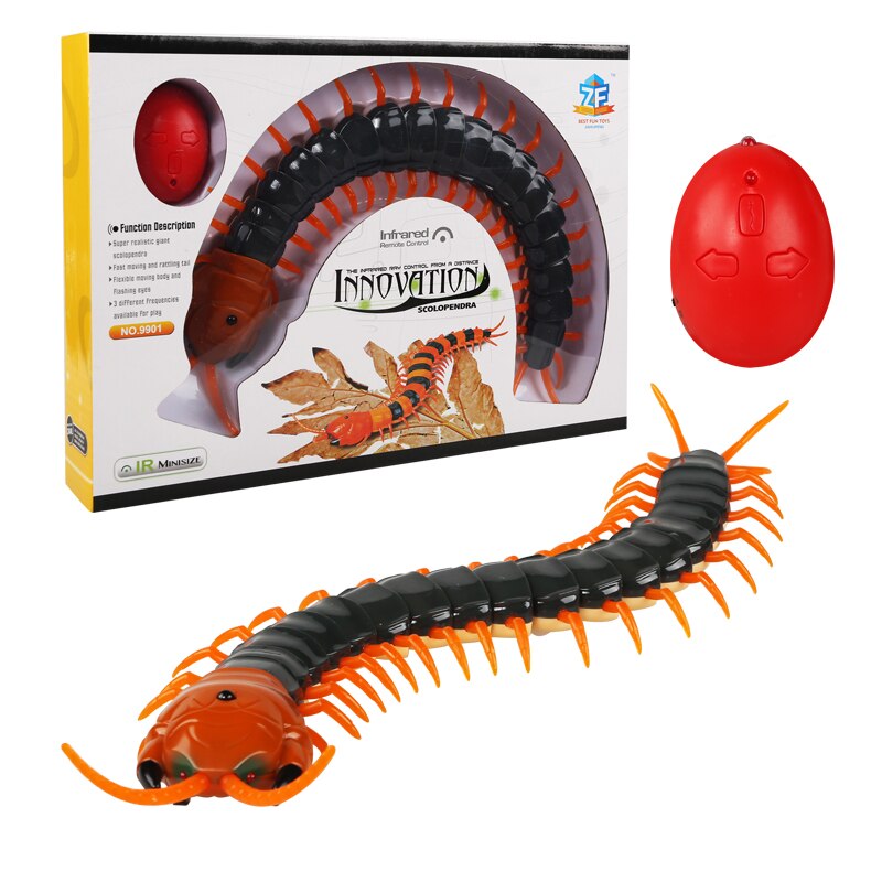 Enfants jouets infrarouge télécommande mille-pattes jouets créatifs nouveauté spoof personnes entières jouets effrayants bébé fournitures scolaires