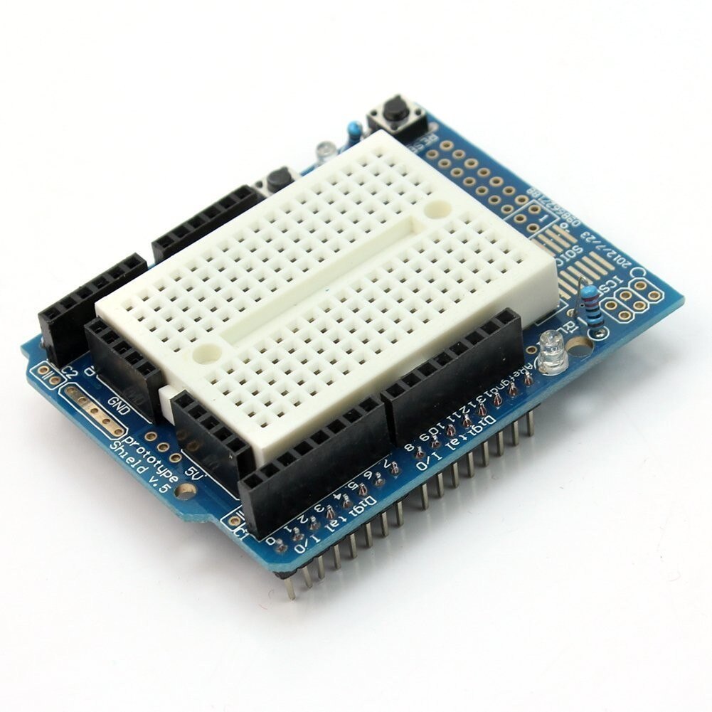 Protoboard Shield 170 puntos UNO MEGA arduino prototipo v.5 breadboard