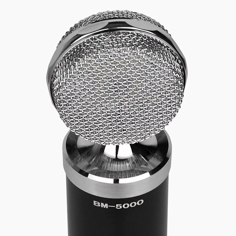BM-5000 Microphone, Network Mobile Phone National K Song Anchor Live Shouting Microphone Recording Condenser Microphone