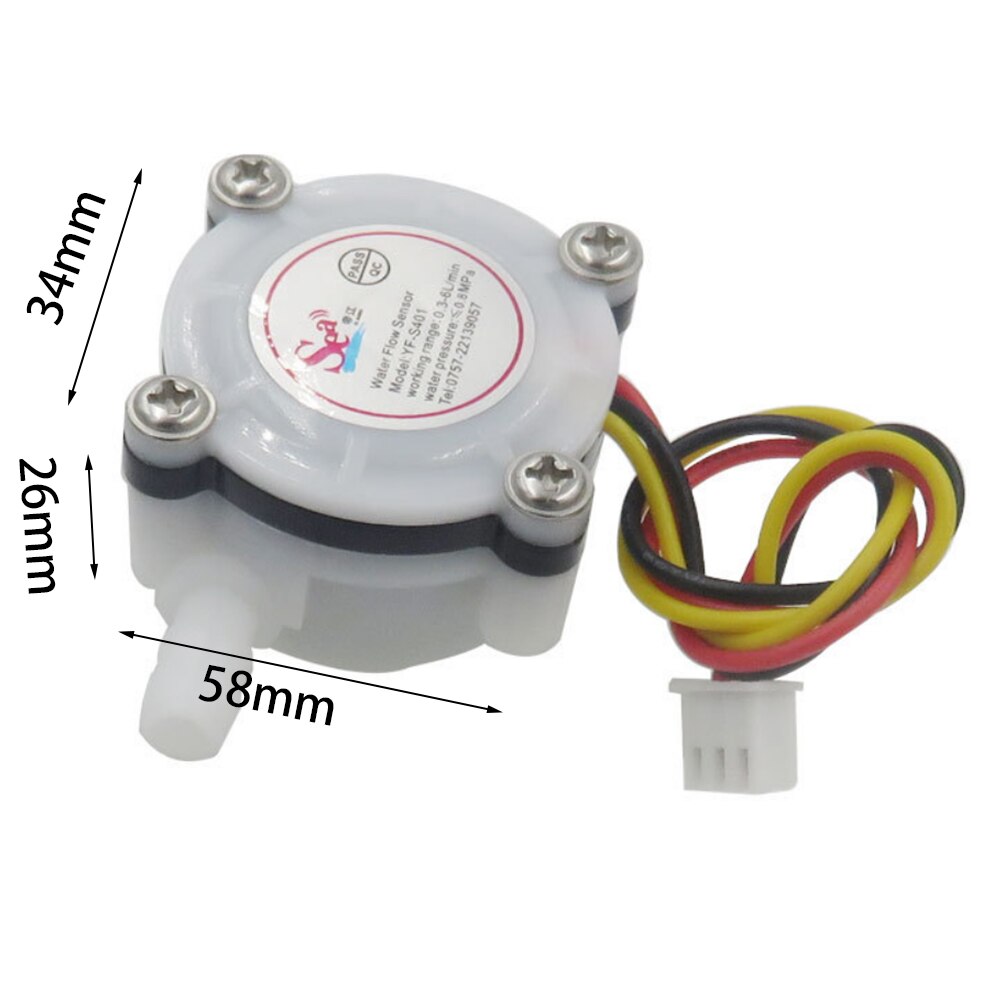 Switch Easy Install Control Practical Tool DIY Coffee Machine Water Flow Sensor Measurement Flowmeter Accurate