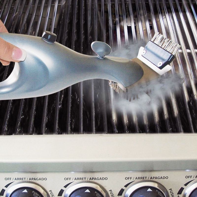 Acier inoxydable vapeur barbecue Grill propre outil de cuisson brosse à eau barbecue en plein air: Default Title