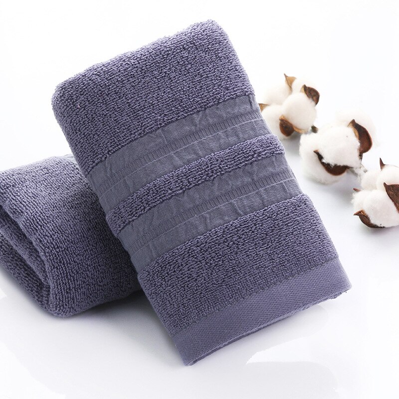 Mode Microfib Handdoek Effen Kleur Borduurwerk Mannen Washandje Reizen Hotel Badhanddoek Draagbare Handdoek 35*75Cm Douche Wrap: 03