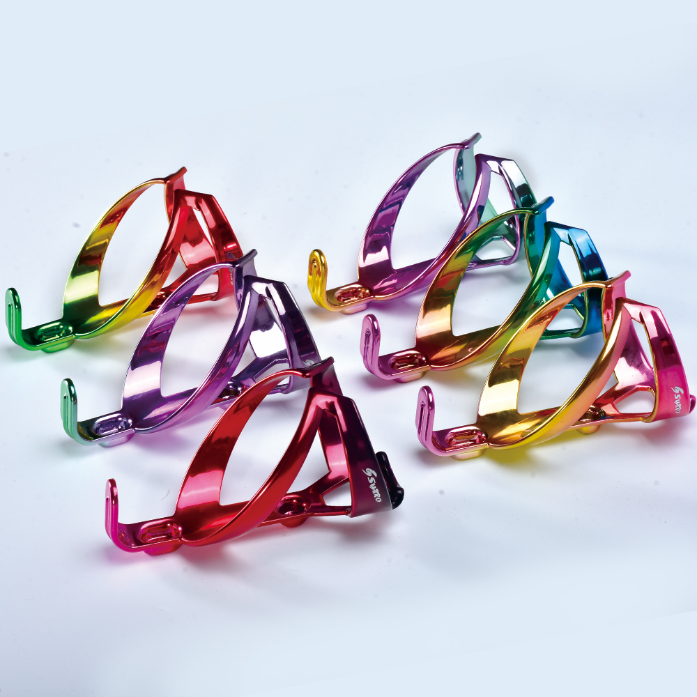 Bunte Bike Flasche Halter Faser glas Nylon Fahrrad Flasche Käfig Ultraleicht MTB Rennrad Wasser Flasche Rack Fahrrad Zubehör
