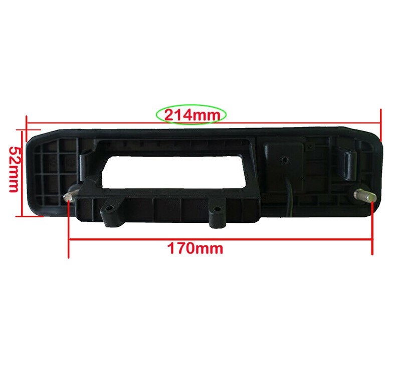 Bagagerumshåndtag bakkamera til mercedes benz  w176 w166 x166 w167 x156 x253 c117 x117 x204 w/ trajectory tracks line