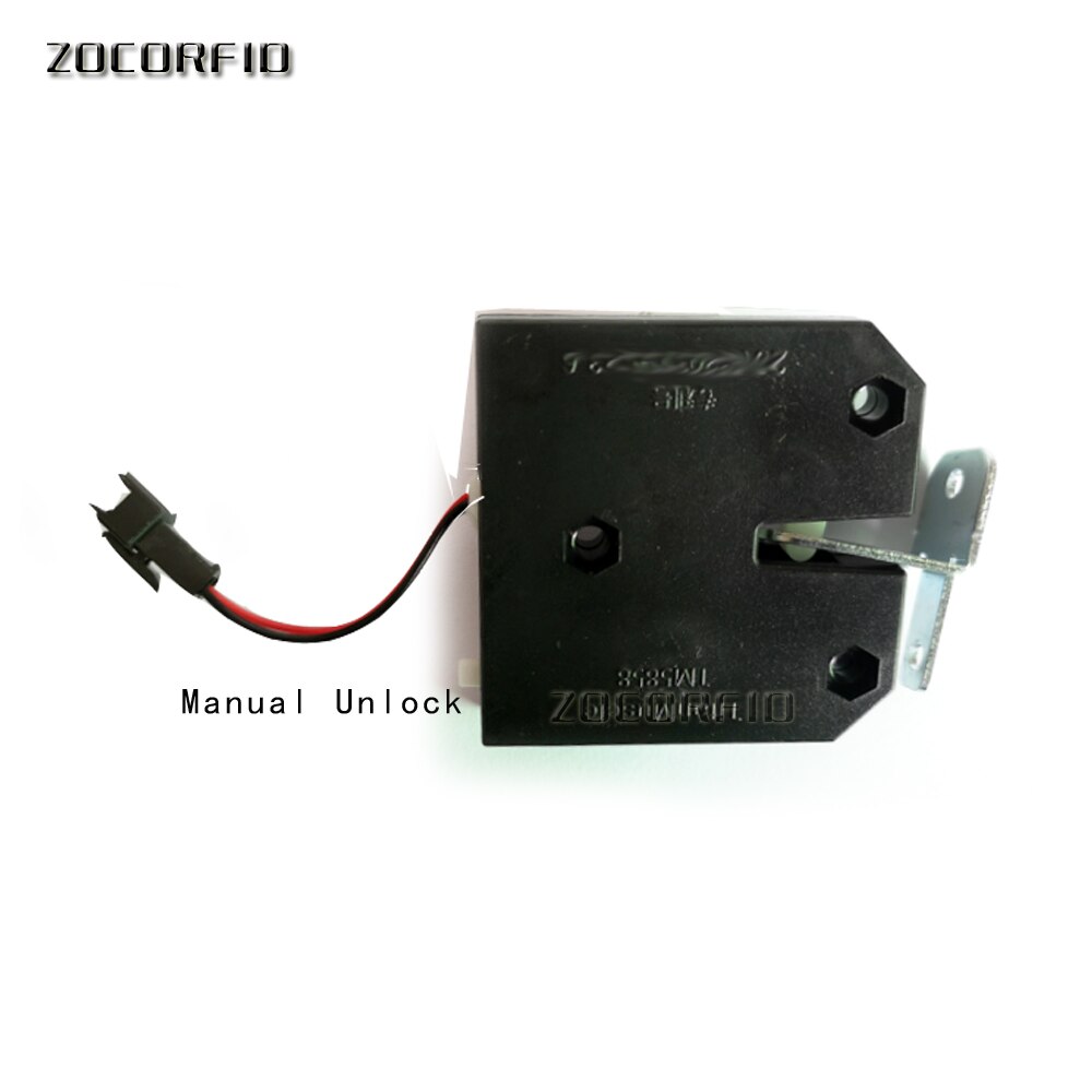 Plastic cabinet Lock Electric Bolt Picks Auto DC 12V 1A Solenoid Induction Access Control Cabinet Drawer Lock