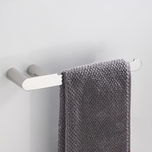 LIUYUE wieszak na ręczniki chrom/matowy nikiel ze stali nierdzewnej naścienny ręcznik łazienkowy wieszak na ręczniki akcesoria łazienkowe