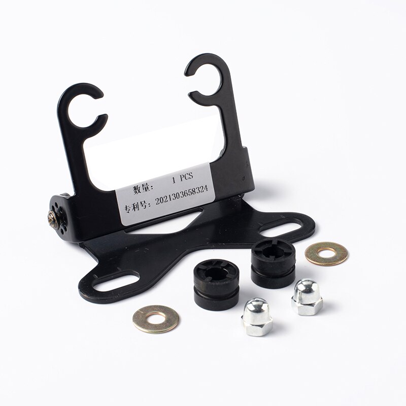 Universal Digital Motorcycle Dual Speed LCD Screen Speedometer Odometer Techometer Gauge: Only Bracket