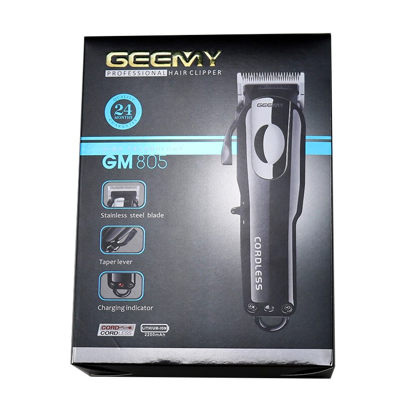 Corded/Cordless hair clipper haircut machine fading tapering electric hair trimmer lithium battery rechargeable