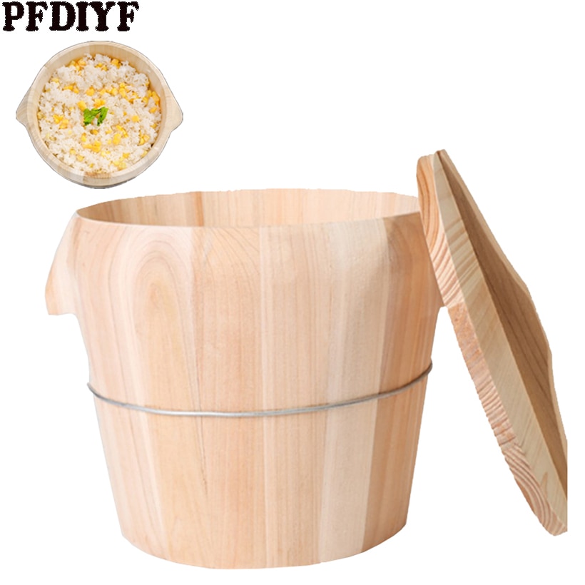 Cuiseur vapeur en bambou 21/24/27cm, baril en bois de riz à la vapeur, plats à Dim Sum, poisson et légumes, cuisson à la vapeur de cuisine