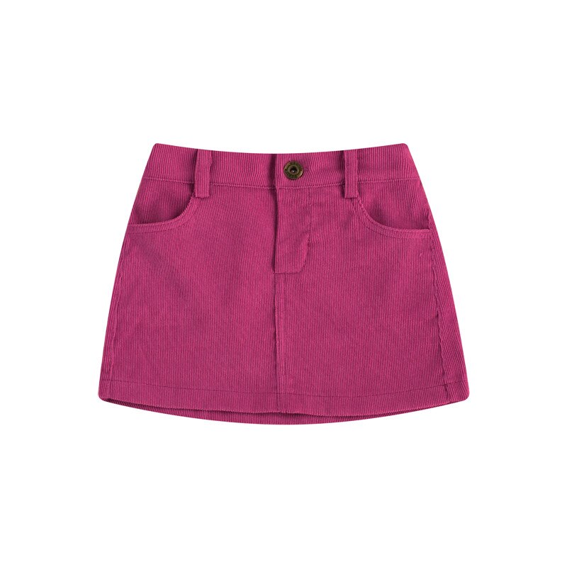 Kinderen Baby Meisjes Mode Pocket Rok Kinderen Meisjes Stijlvolle Rok Voor Party Dagelijkse Slijtage