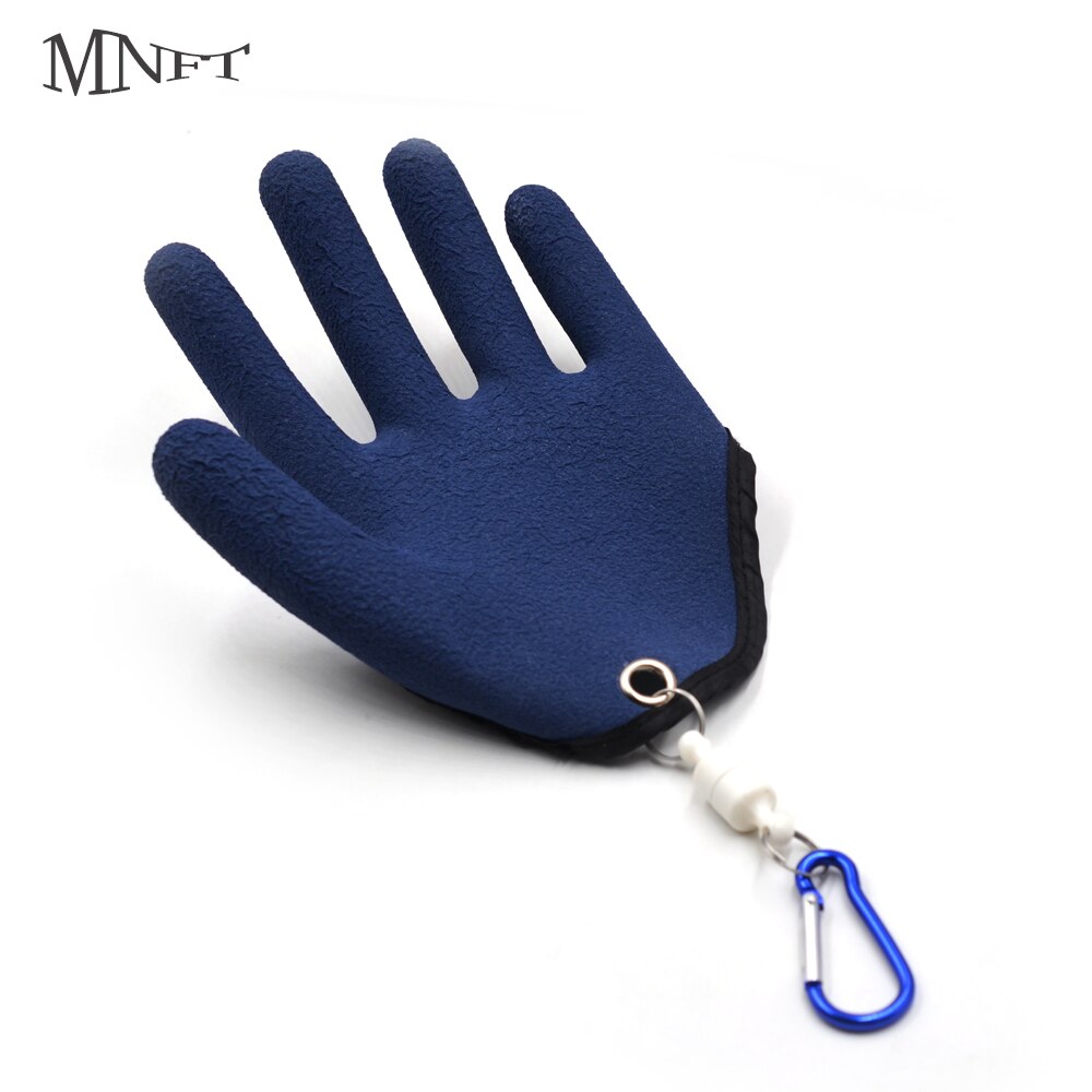 Guantes de pesca MNFT 1 Uds., guantes de látex resistentes al deslizamiento, a mano izquierda/derecha