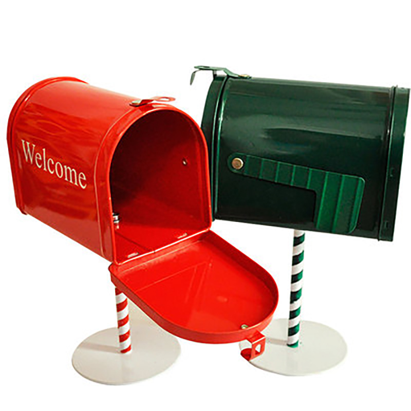 1Pc Retro Ijzer Mailbox Creatieve Tuin Suggestie Brievenbus Storage Case Huis Bar Winkel Mailboxen Decoratie Ambachtelijke Ornamenten