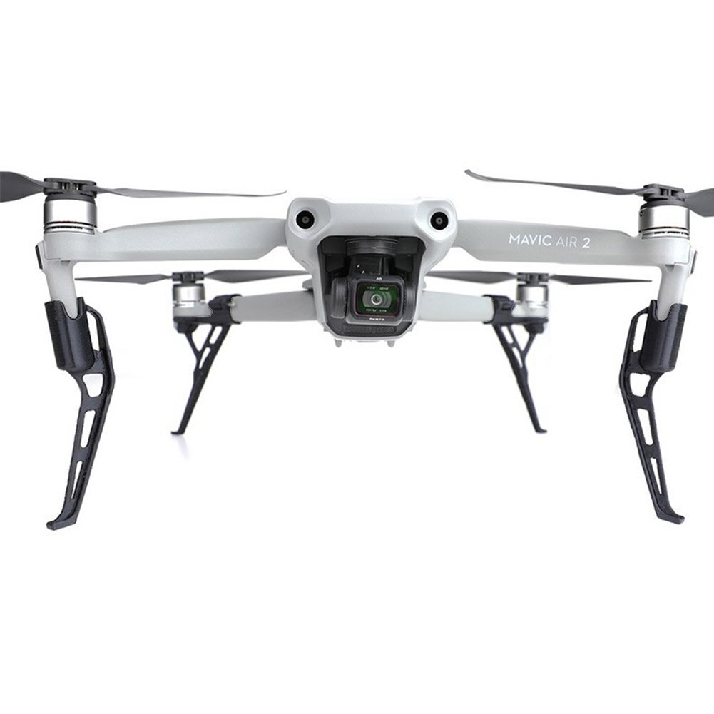 4 stk. landingsudstyr hurtig frigivelse 3d udskrivning abs drone tilbehør beskytter bageste hæve til dji mavic air 2