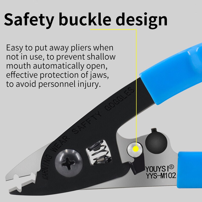 high precision YYS-M102 Miller pliers fiber stripping pliers three-port fiber stripping pliers YYS-M103