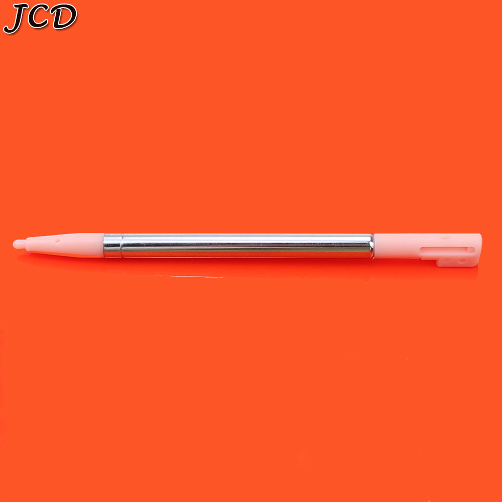 Jcd portátil metal retrátil extensível touch screen caneta stylus para nintendo para ndsi