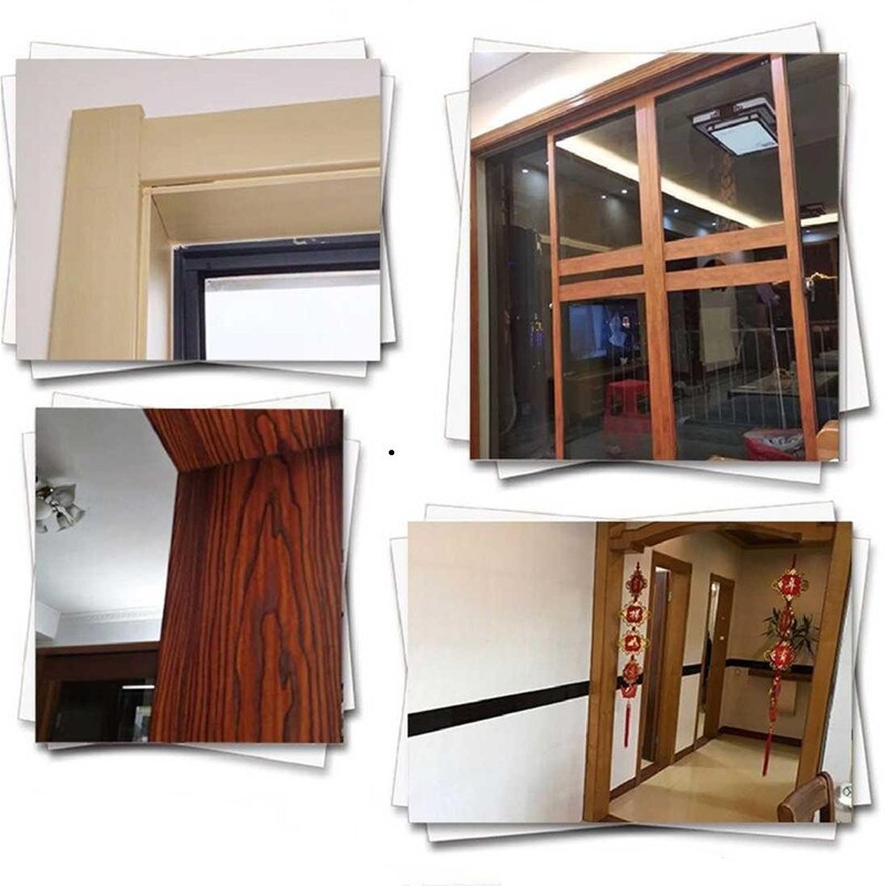 Self Adhesive Fix Patch Leather Wood Grain Tape Sofa Furniture Baseboard Repair Subsidies PU Fabric Stickers PU Leather Patches