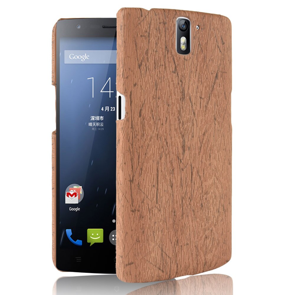 subin for OnePlus One Case 5.5 inch PU Wood grain mobile holster for 1+ One Plus One A0001 phone case