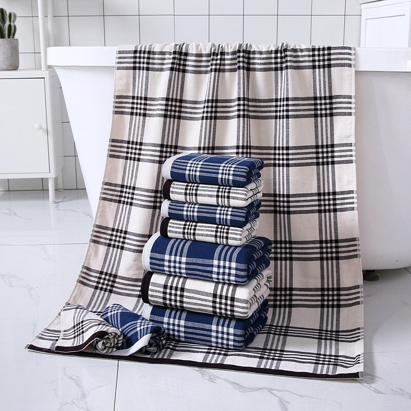 100% cotton bath towel set Xinjiang long-staple cotton set towel bath towel three-piece square set towels bathroom set