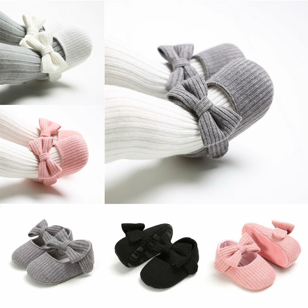 Toddler Baby Sneakers Princess Shoes Kids Children Girl Casual Shoes Spring Knit Sweat Breathable Princess Toddler Shoes
