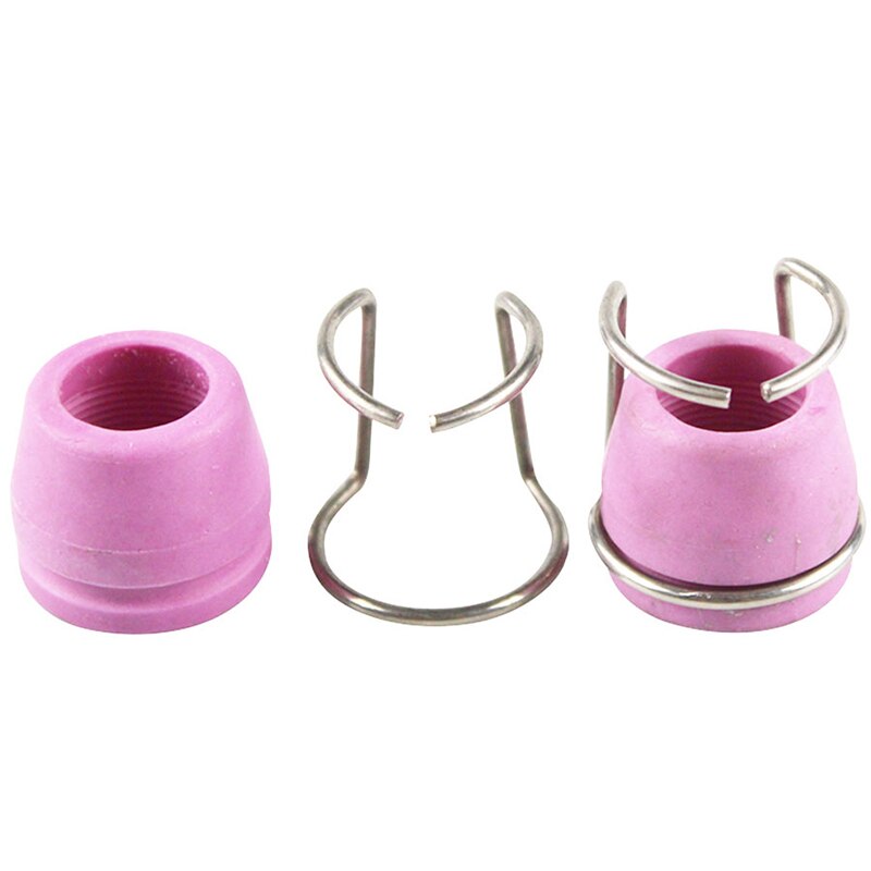 10 stuks keramische schildbekers en 10 stuks geleidering/luchtplasmasnijder  ag60 snijbrander verbruiksartikelen/gereedschappen/accessoires