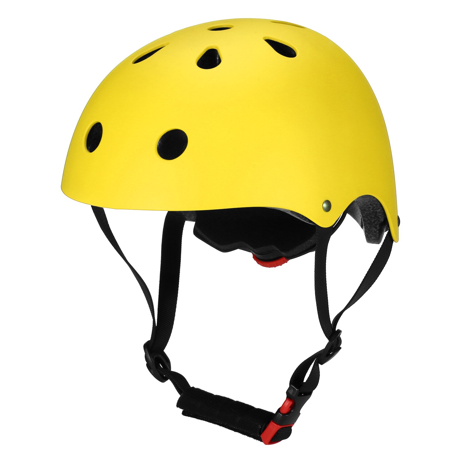 Bicycle Helmet Multi-Sports Safety Helmet for Kids/Teenagers/Adults Cycling Skating Skateboarding Scooter helmet light: Yellow  / 58 - 61cm