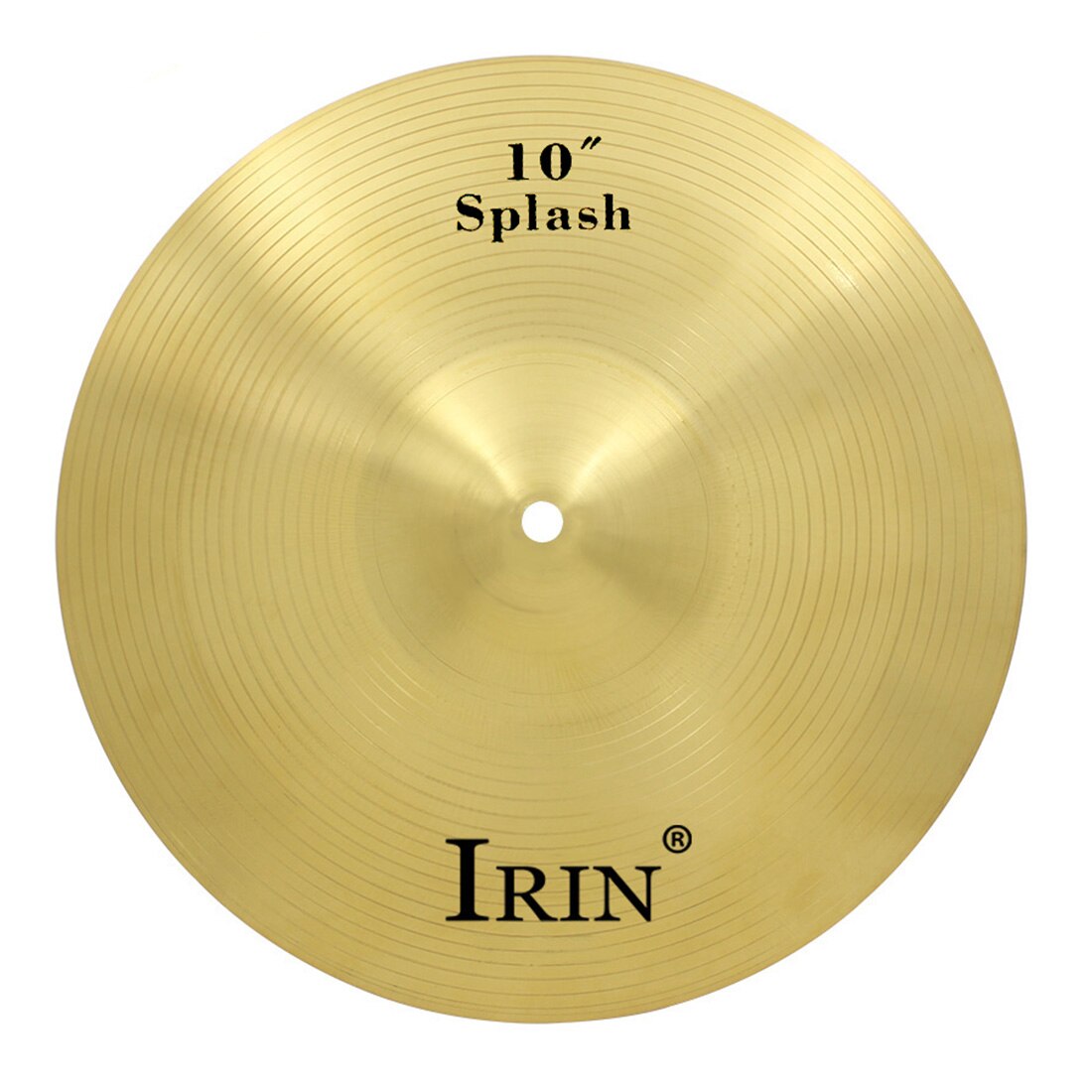 MSOR-IRIN Koperlegering Crash Cimbaal Drum Set Duurzaam Messing Legering Cimbaal Voor Slaginstrumenten Spelers Beginners 10 inch