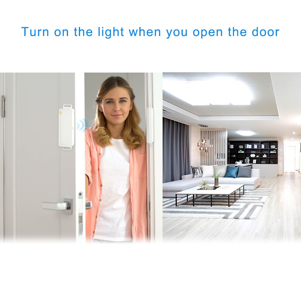 Tuya Zigbee 3.0 Smart Wireless Gateway Hub Bridge PIR Door Temperature and Humidity Sensor Kit Home Assistant Zigbee2MQTT DIY