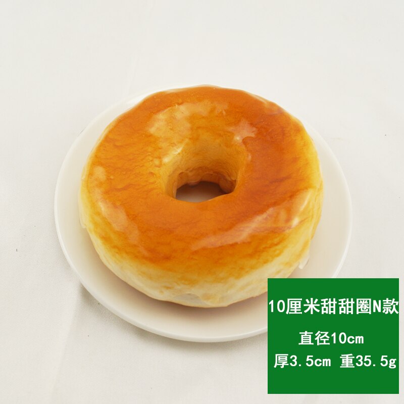 10Cm Kunstmatige Donut Voedsel Chocolade Taart Zoete Roll Kunstmatige Mini Squishy Donut Simulatie Model Fotografie Decoratie Props: 10cmmianbaose