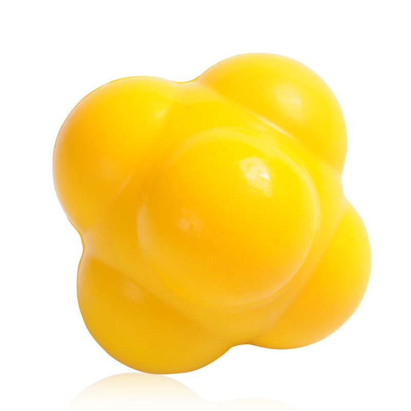 Solid Hexagonal Ball Fitness Agility Coordination Reflex Exercise Sensitive Rebound Speed Reaction Training Balls