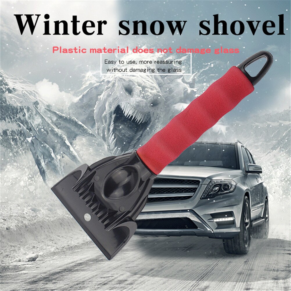 Auto Voorruit Ijskrabber Plastic Sneeuw Schop Borstel Sneeuw Removal Voor Auto 'S En Kleine Vrachtwagens Auto Car Vehicle Tool