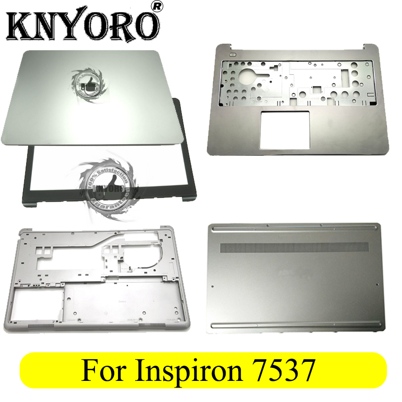 For Dell Inspiron 7537 LCD Back Cover Rear lid & LCD Front Bezel & Palmrest &Bottom case cover